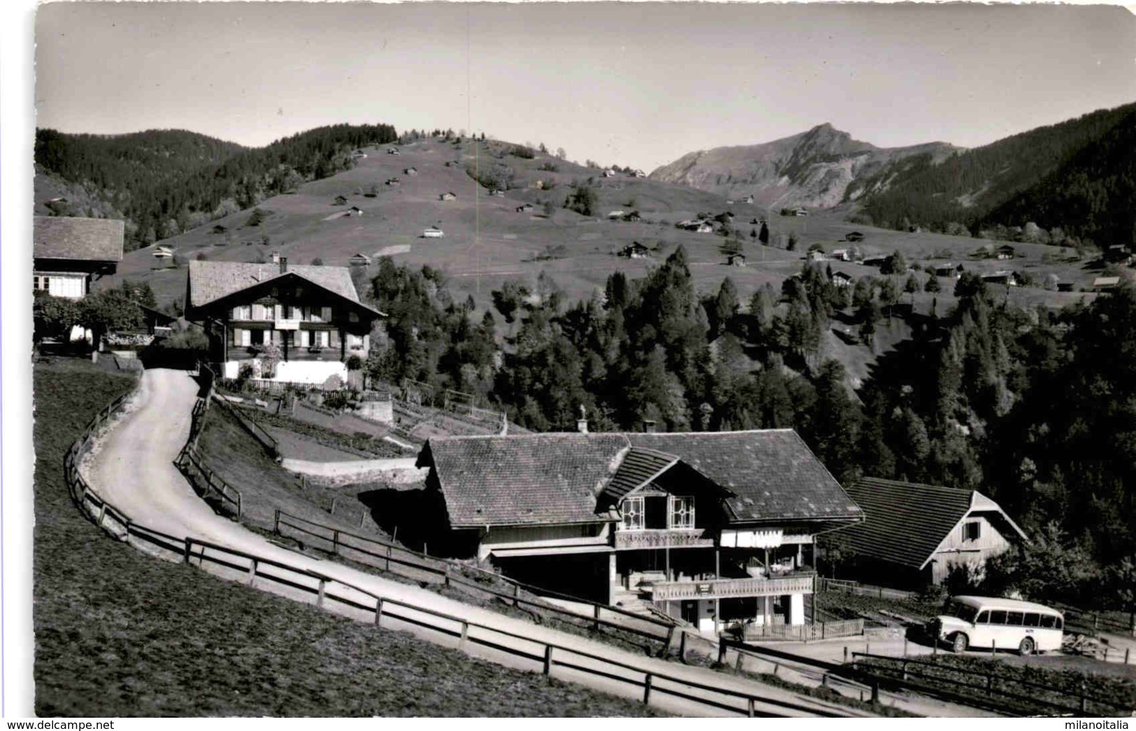 Habkern - Augstmatthorn (33530) - Postauto * 21. 7. 1964 - Autres & Non Classés