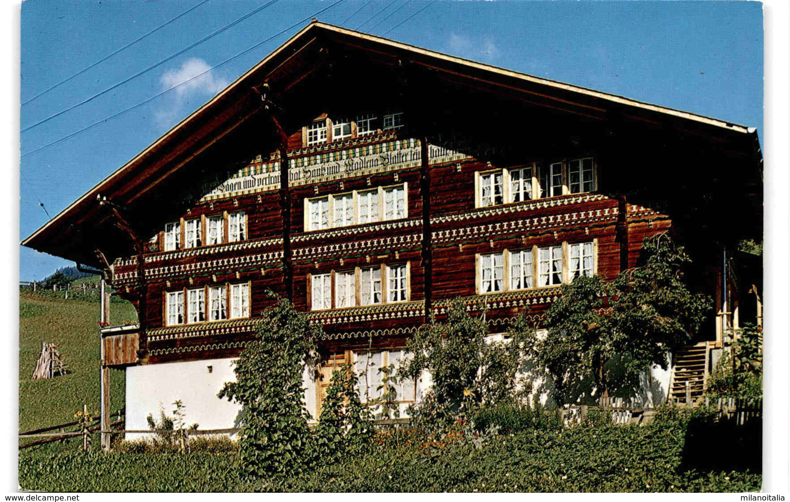 Altes Haus Beim Dorfplatz Habkern (98923) - Habkern