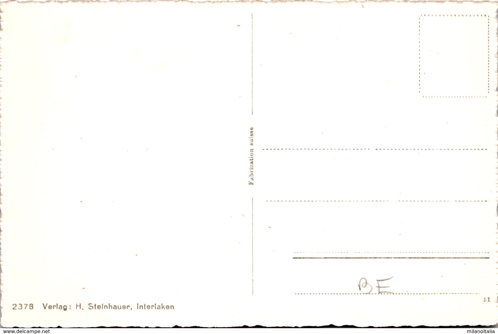 Interlaken - Unterseen Und Niesen (2378) - Unterseen