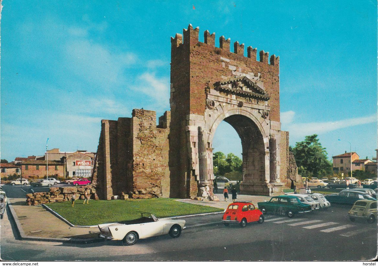 Italien - Rimini - Arc D 'Augusto - Cars - Sport Car  - Triumpf ? - Carpi