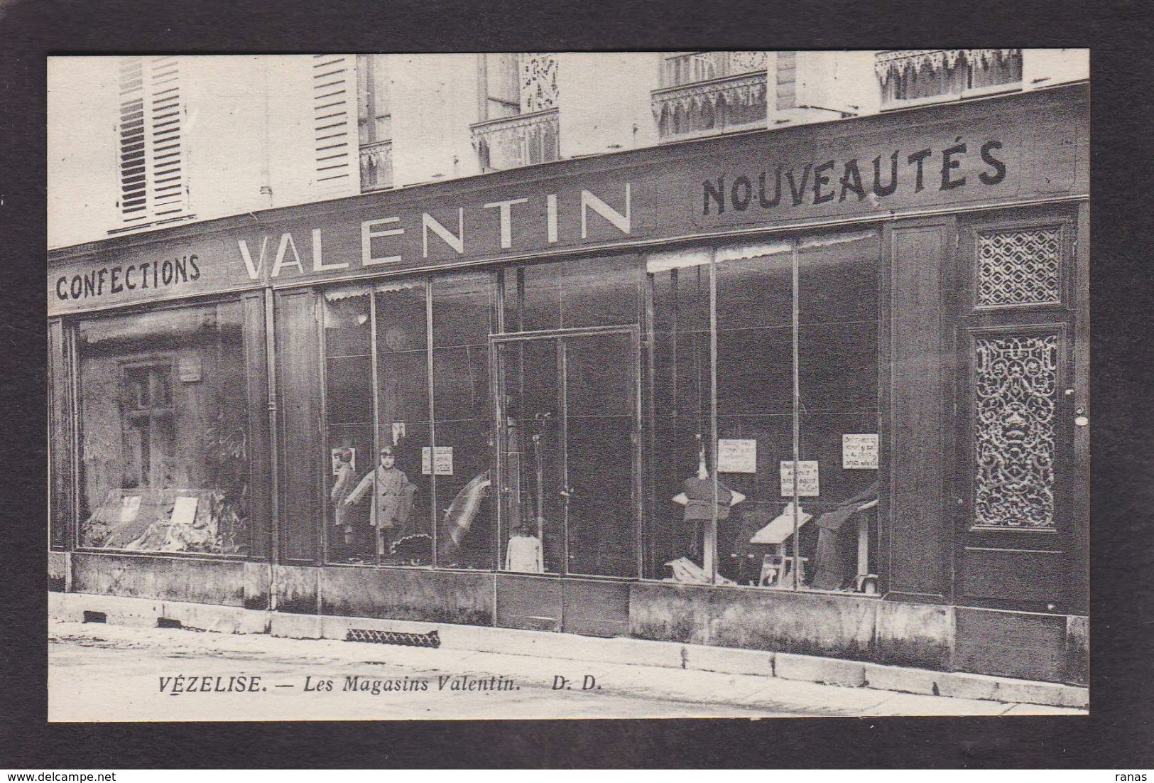 CPA Meurthe Et Moselle 54 Vezelise Devanture Commerce Shop Front Non Circulé - Vezelise