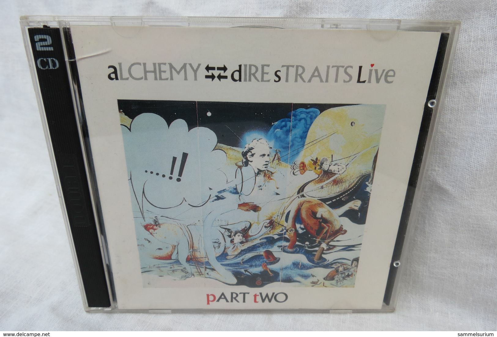 2 CDs "Alchemy - Dire Straits" Part Two Live - Rock