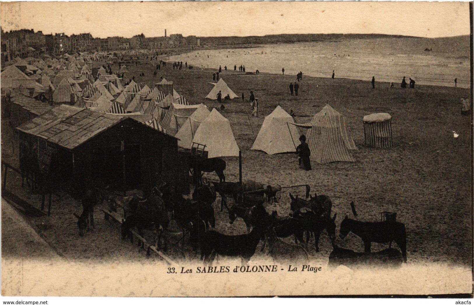 CPA Les SABLES-d'OLONNE - La Plage (112620) - Saint Florent Des Bois