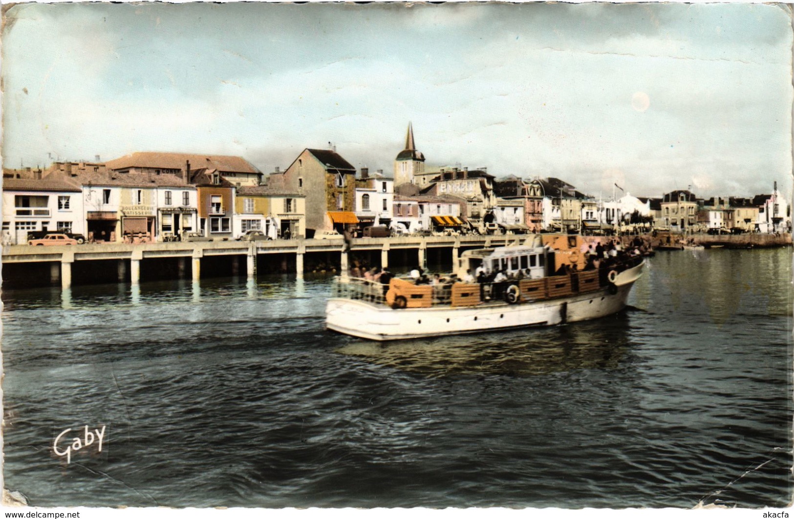 CPA Les SABLES-d'OLONNE - La Chaume Et Le Bateau-Promenade (112627) - Saint Florent Des Bois