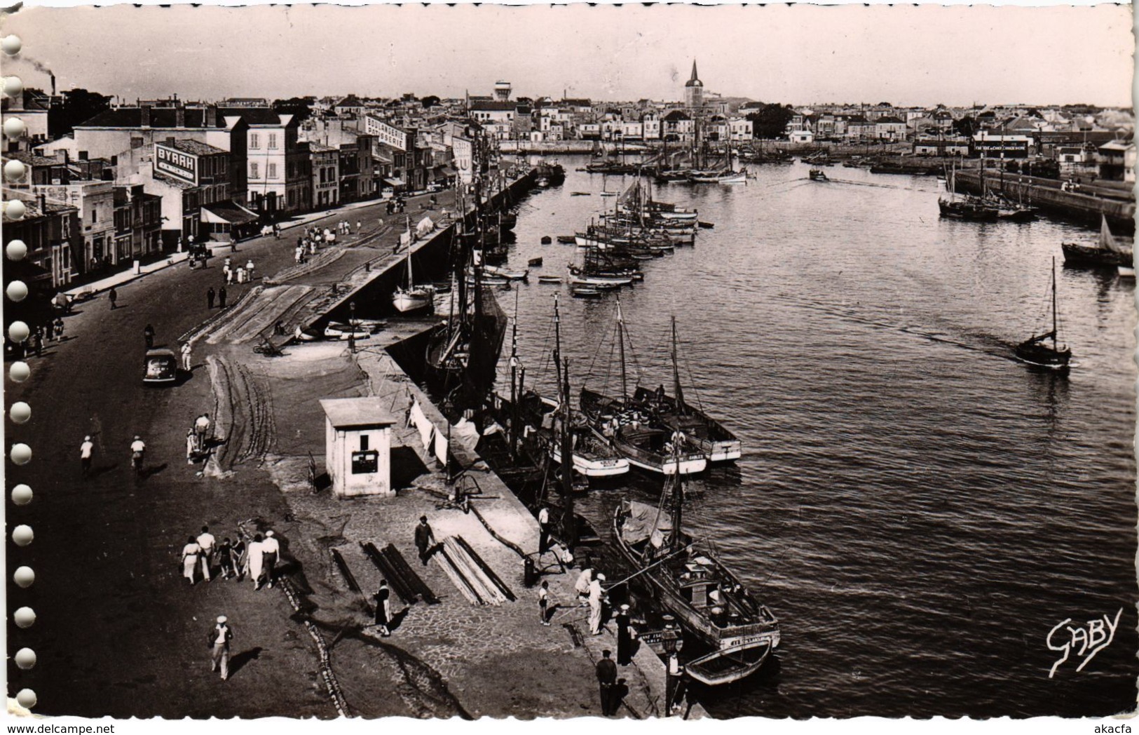 CPA Les SABLES-d'OLONNE - Le Port (112628) - Saint Florent Des Bois