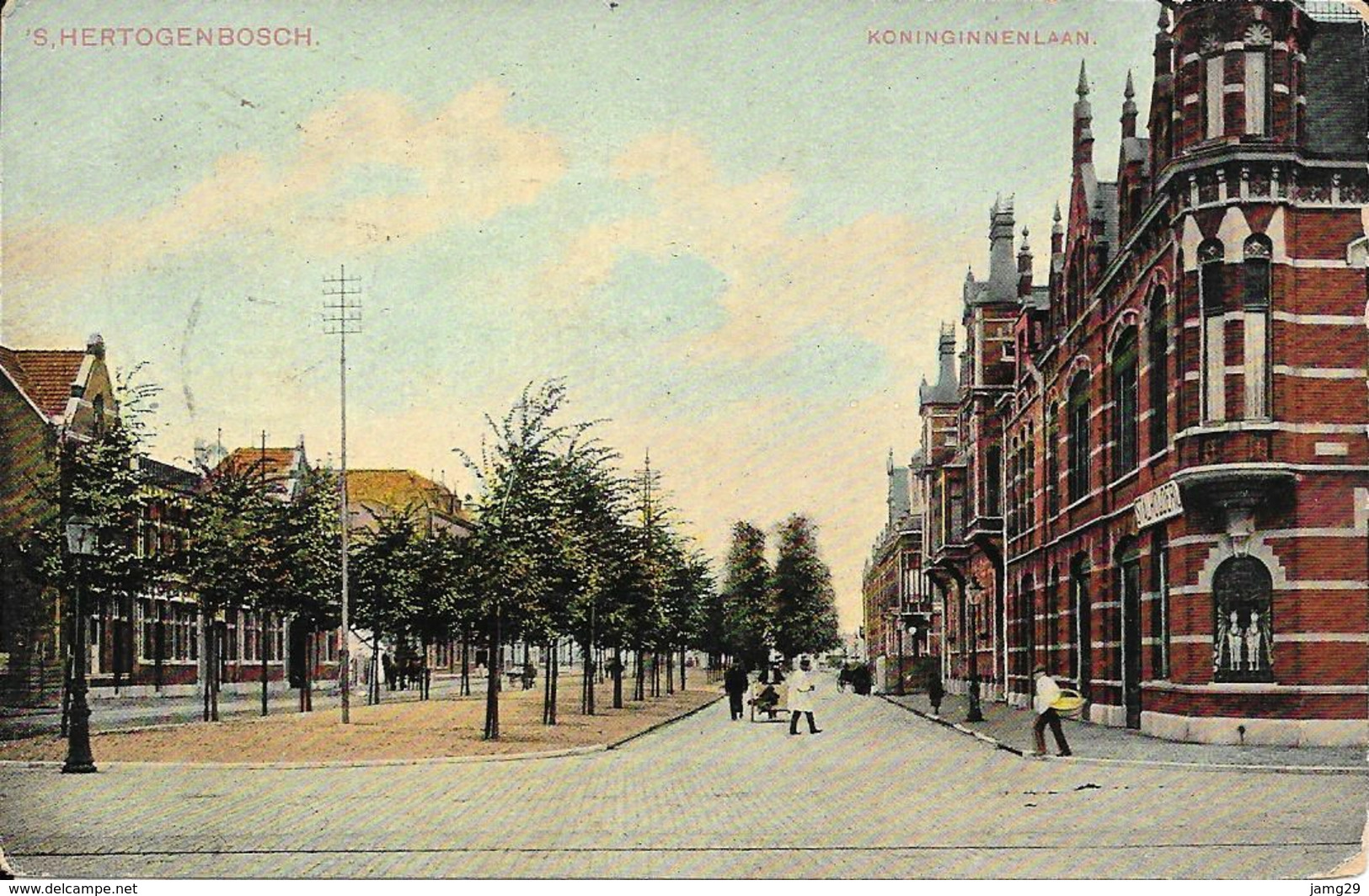 Nederland/Holland, 's-Hertogenbosch, Koninginnenlaan, 1907 - 's-Hertogenbosch