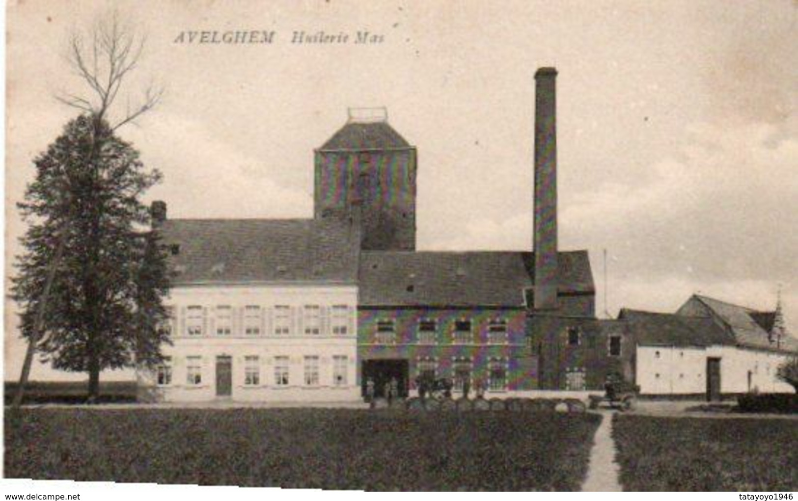 Avelgem   Huilerie Mas Circulé En 1911??? - Avelgem