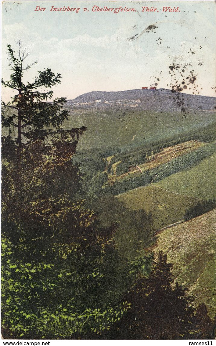 AK Brotterode - Inselsberg - 1925 - Schmalkalden