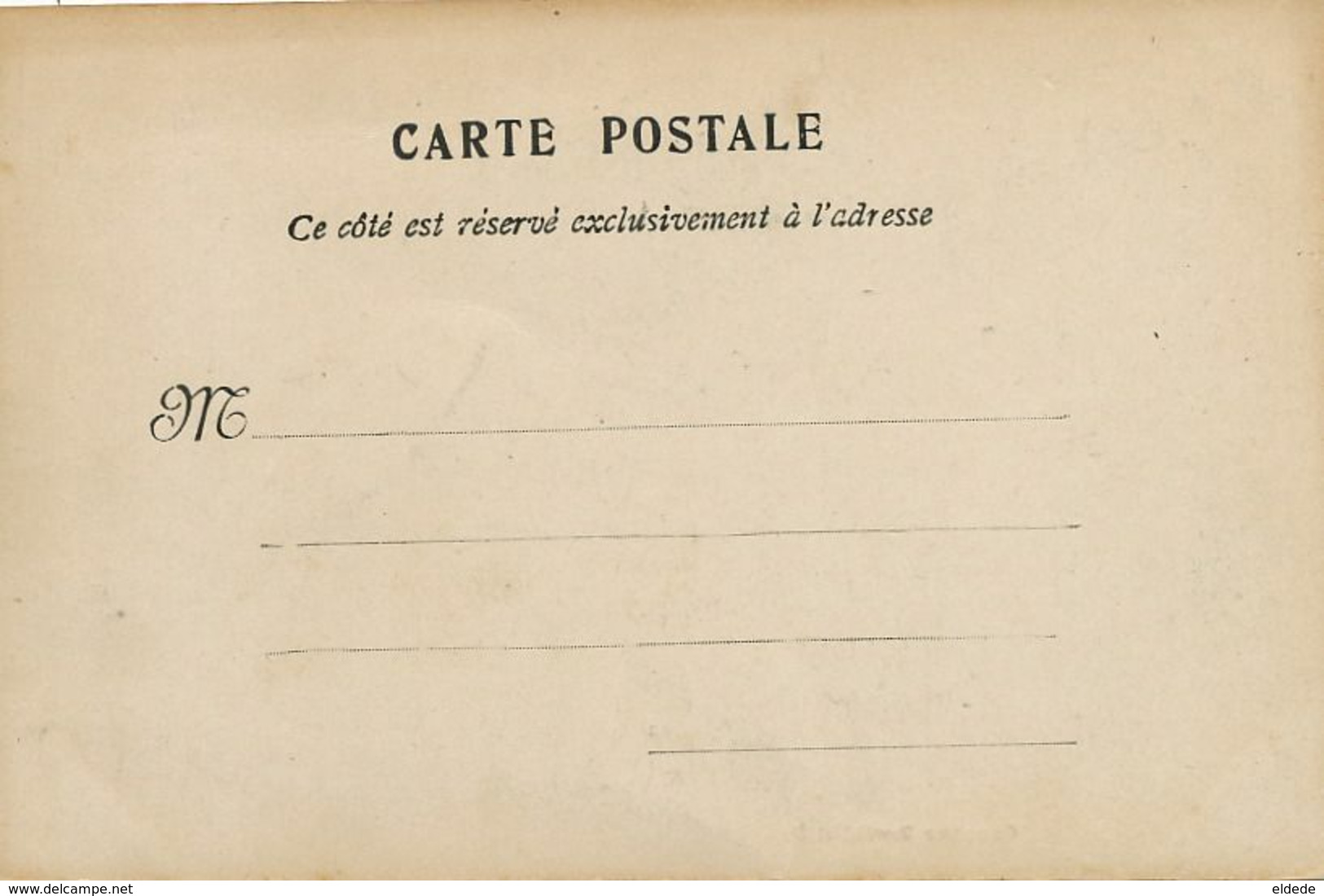 Comptoir Oswald Et Cie . Polynesie ??? Madagascar ??? Avant 1903 . Undivided Back - Polynésie Française