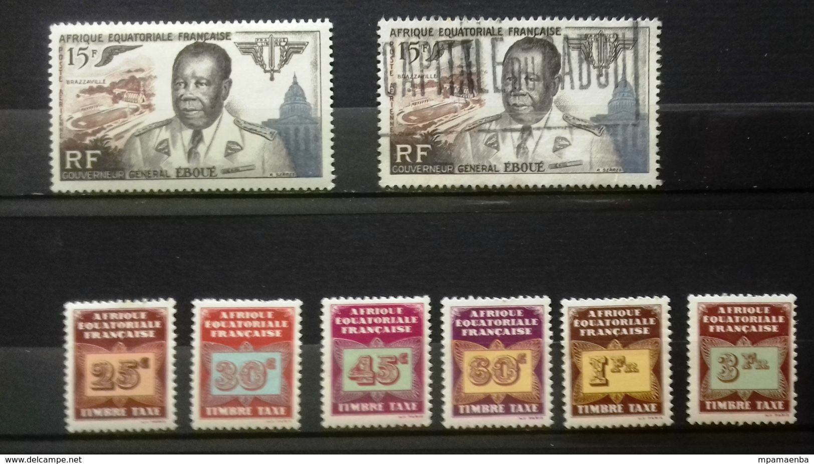 Colonies françaises, bon lot de timbres principalement Neufs * * (MNH) et oblitérés.