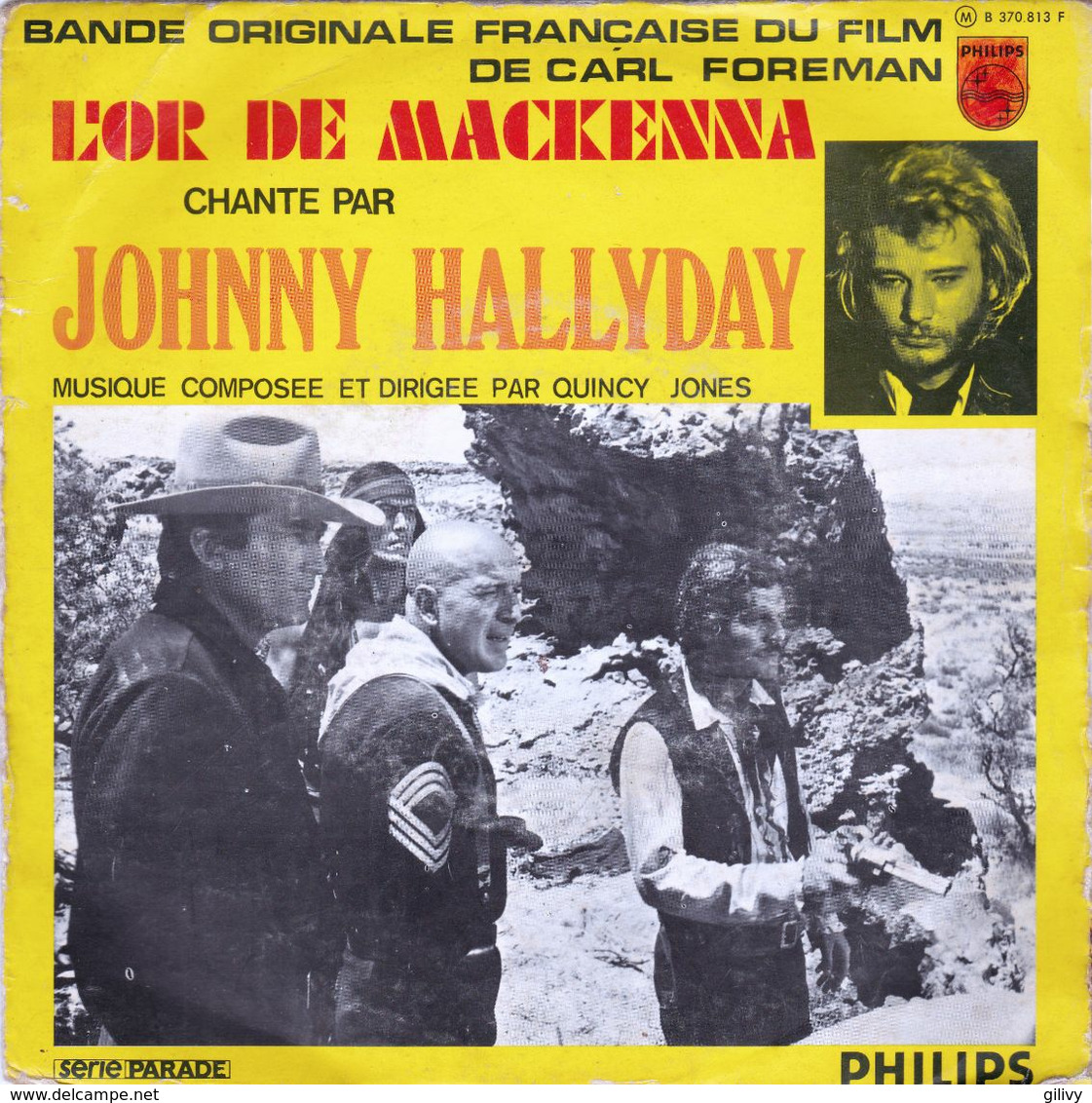 JOHNNY HALLYDAY - L'or De Mackenna - Soundtracks, Film Music