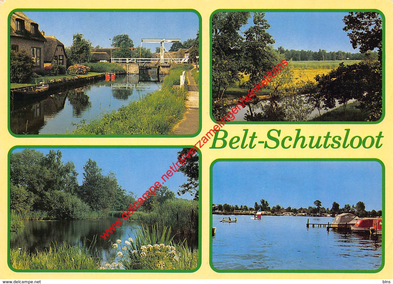 BELT-SCHUTSLOOT - Lot 3 Postkaarten - Steenwijk