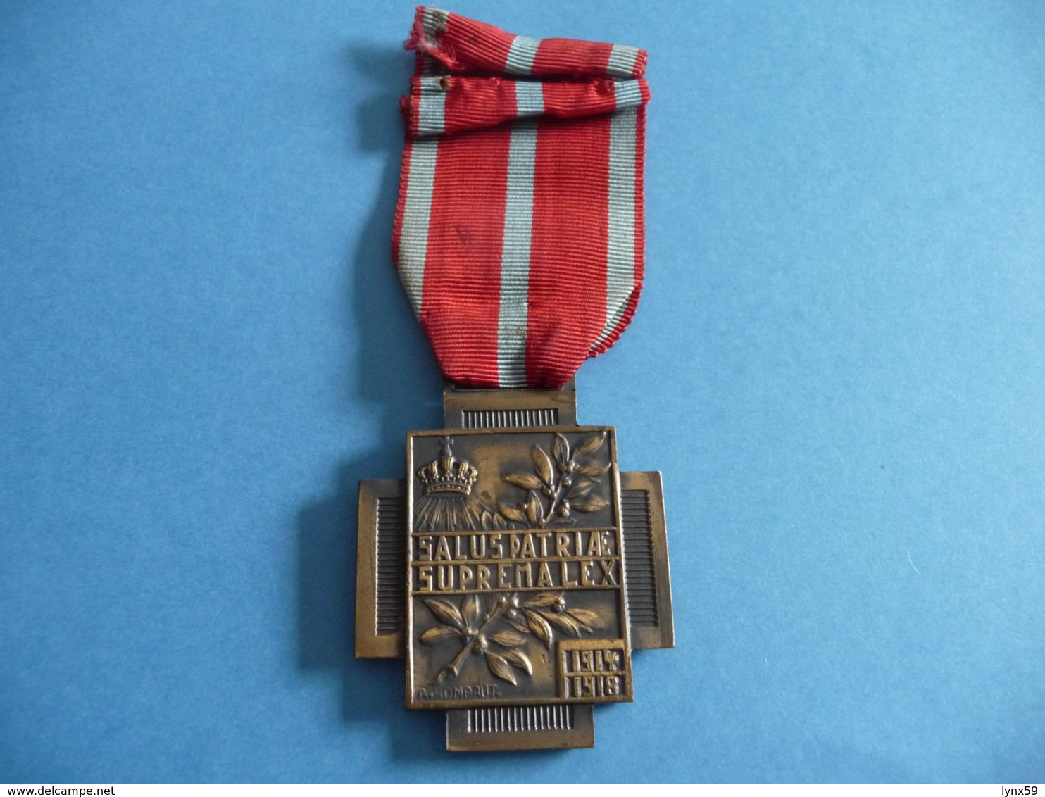 Croix Du Feu De La Grande Guerre 1914 1918 Du Premier Modèle - Belgique