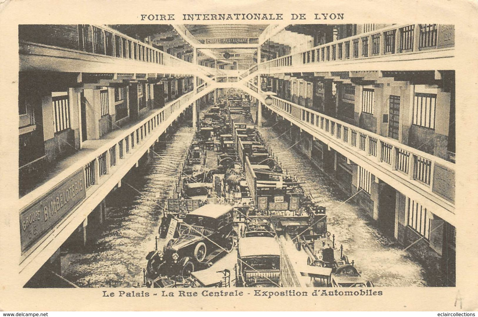 Thème Automobile:   Exposition D'automobiles A La Foire Internationale De Lyon  69   (voir Scan) - PKW