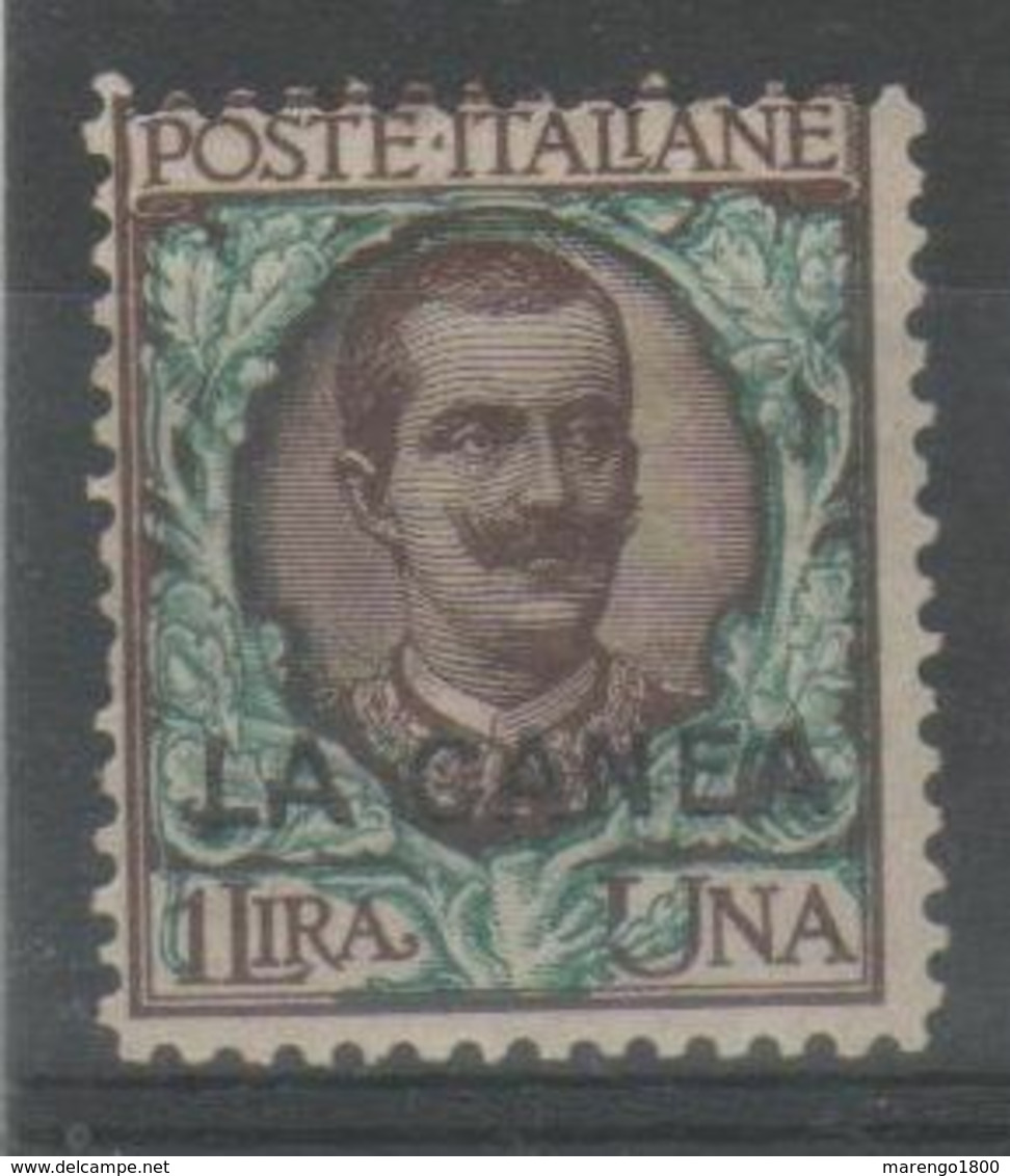 La Canea 1906 - Floreale L. 1 *          (g6495) - La Canea