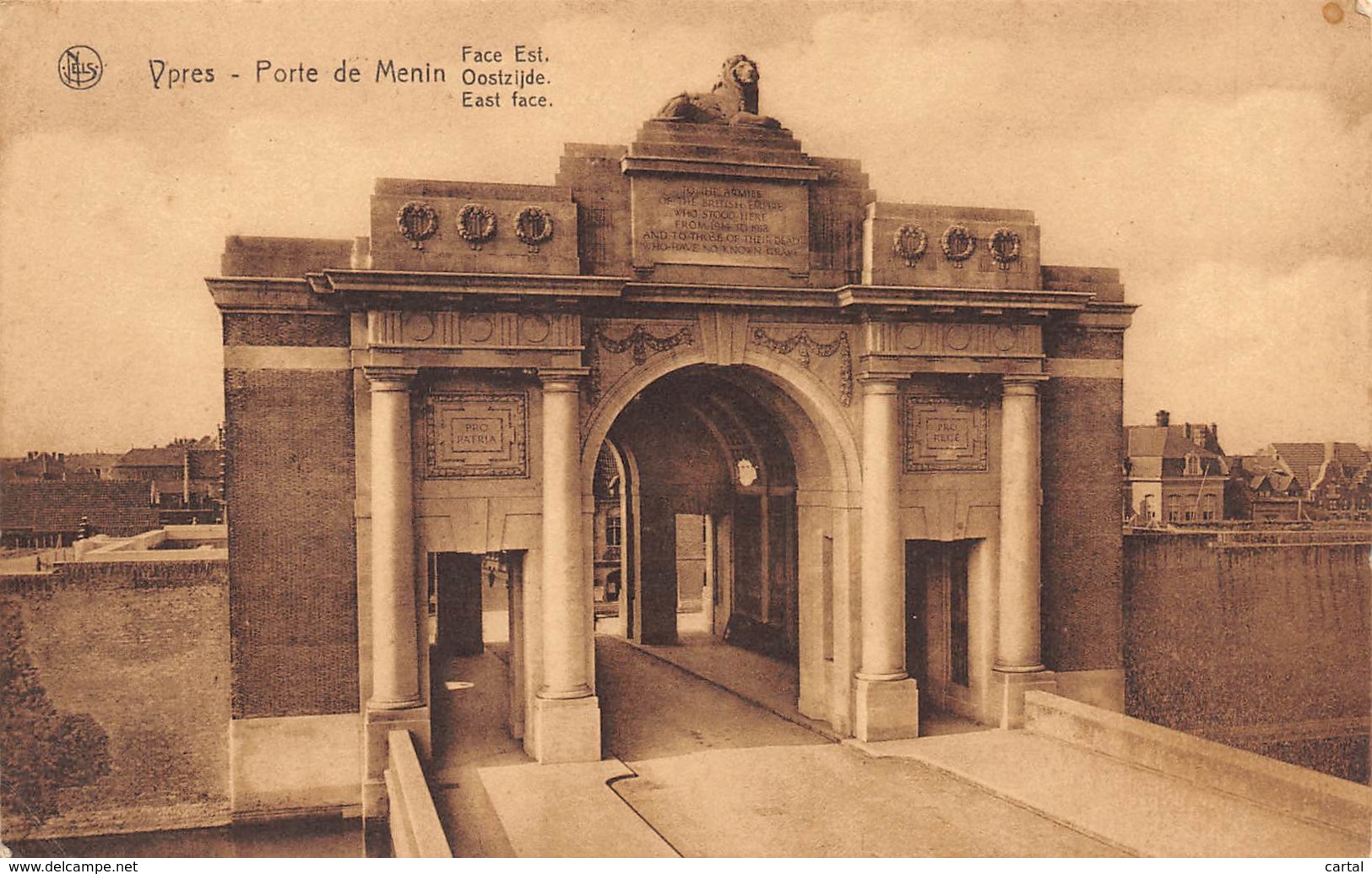 YPRES - Porte De Menin - Face Est. - Ieper