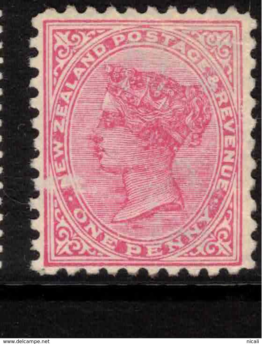 NZ 1882 1d SSF QV P11 SG 237 HM #BMC5 - Unused Stamps