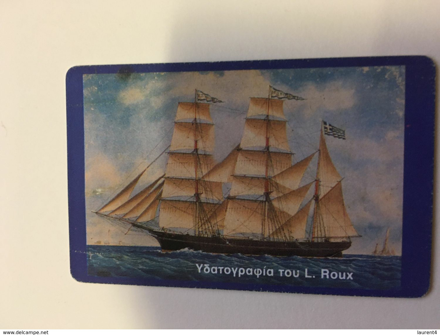 (29-08) Greece - Sail Ship - ネコ -Carte Tephone / Phonecard / Telefonkarte / Carta Telefonica / Tarjeta Telefónica - Armada