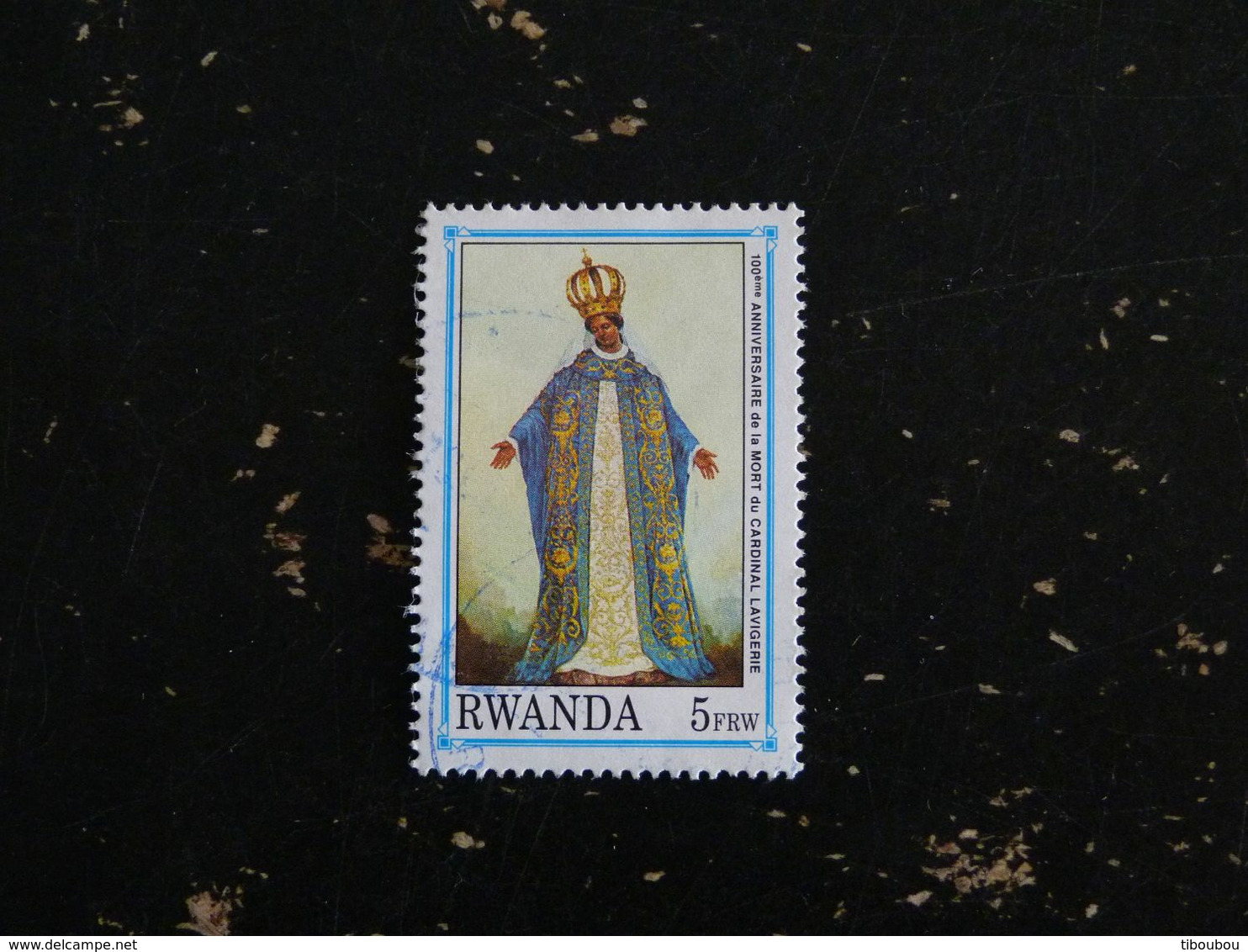 RWANDA YT 1320 OBLITERE - CARDINAL LAVIGERIE - Usados