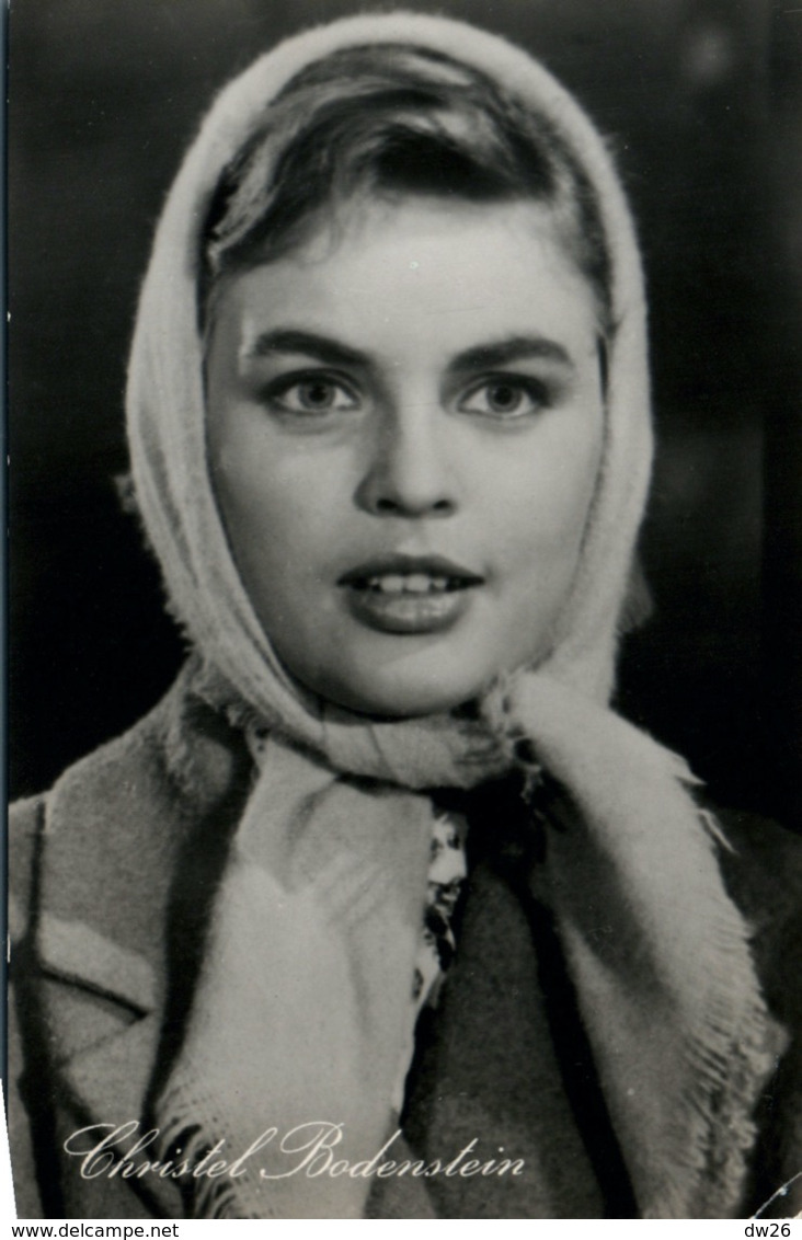 Actrice Allemande: Christel Bodenstein - Photo DEFA Meister - Célébrités