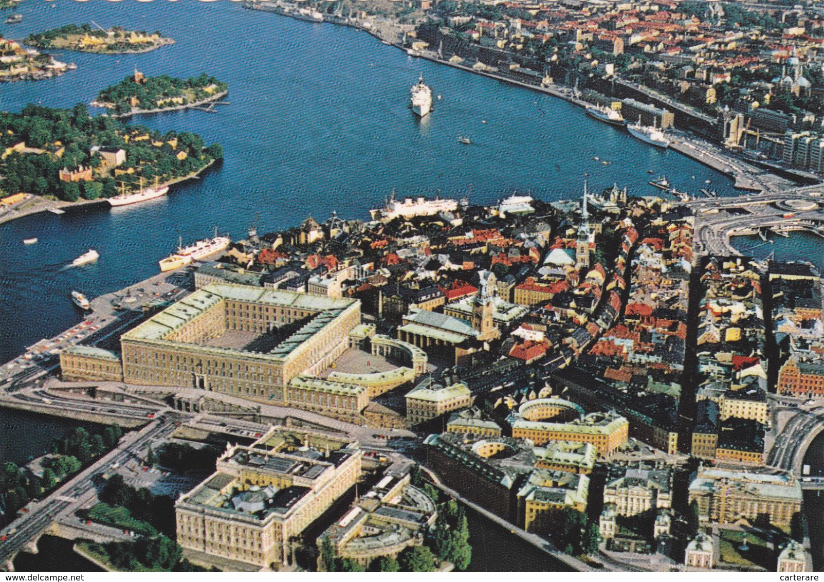 SUEDE,SVEZIA,SVERIGE,SWEDEN,STOCKHOLM,VUE AERIENNE - Suède