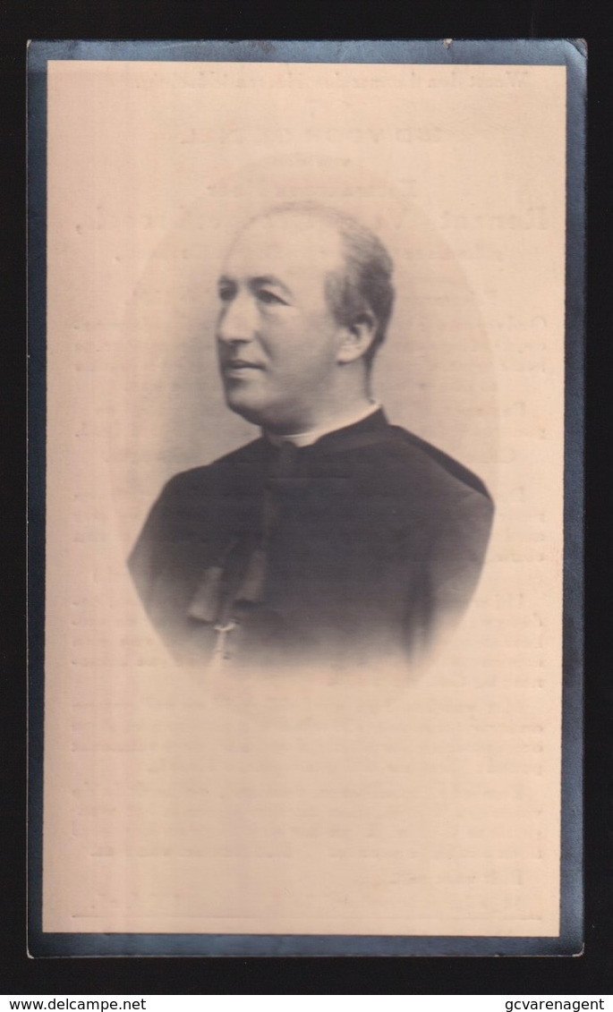 PASTOOR OPHASSELT - RENAAT VAN DROOGENBROECK  GRIMBERGEN 1868 - BRUGGE 1933  -   2 SCANS - Fidanzamento