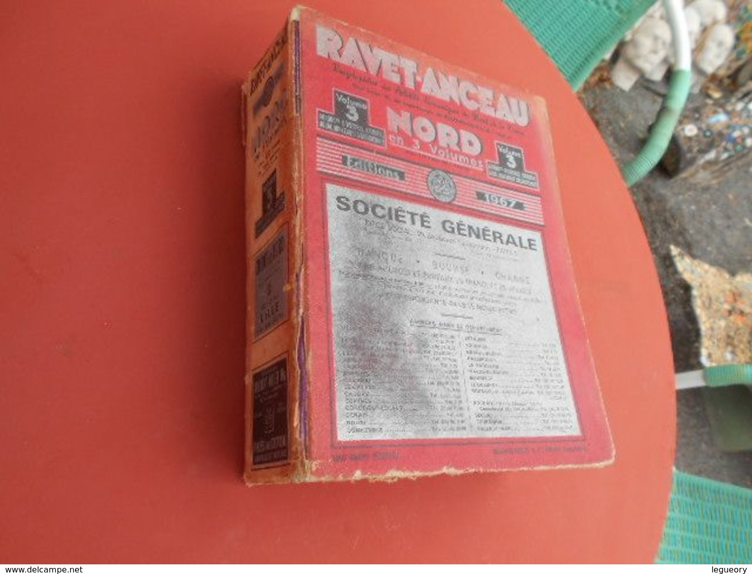 Ravet  - Anceau Edition De 1967  NORD  En 3 Volumes  Volume 3   3000 Pages - Telefonbücher