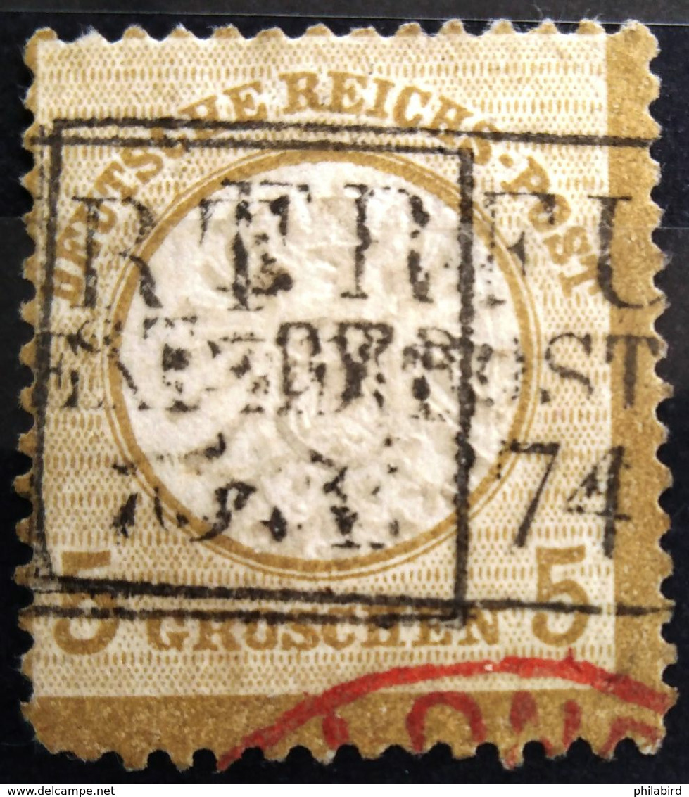 ALLEMAGNE EMPIRE                      N° 19                   OBLITERE - Used Stamps