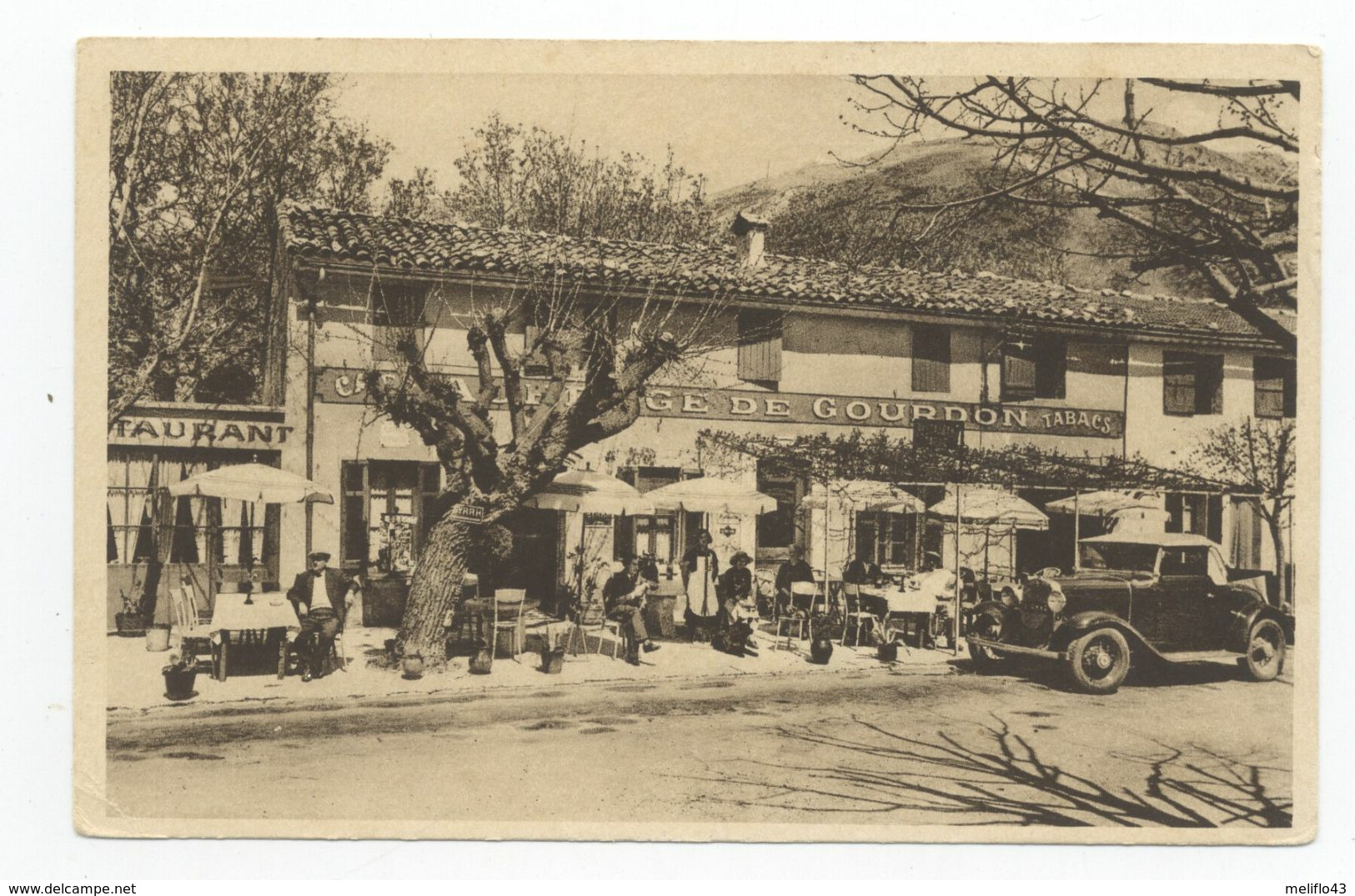 06/CPA A - Gourdon - Auberge De Gourdon (Franchois - Lefebvre - Propriétaire) - Gourdon