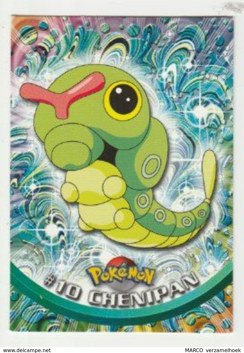 Pokémon Gamefreak Nintendo Topps 1999 #10 Chenipan - Other & Unclassified