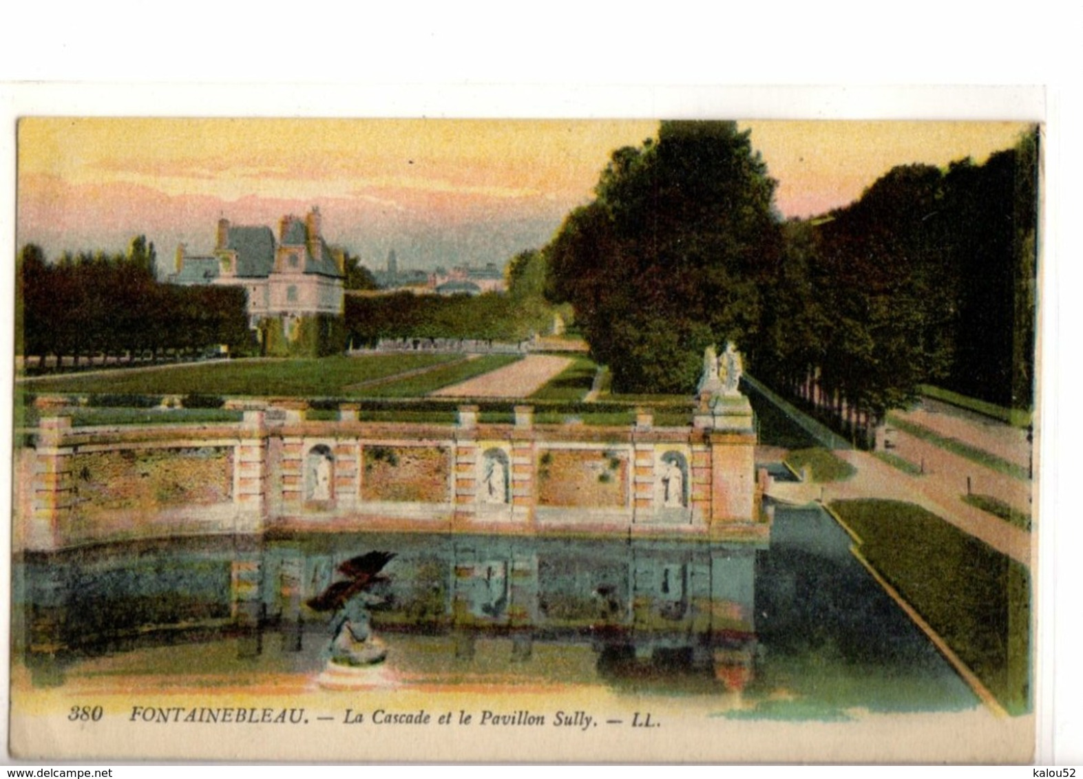 FONTAINEBLEAU       /              LA CASCADE ET LE PAVILLON SULLY - Fontainebleau