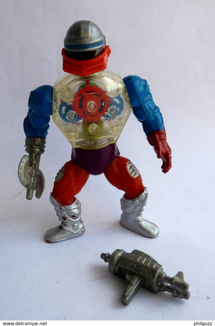 FIGURINE MAITRES DE L'UNIVERS - HE-MAN -  MOTU - MASTER OF UNIVERSE - ROBOTO (2) Manque Une Arme - Maestros Del Universo