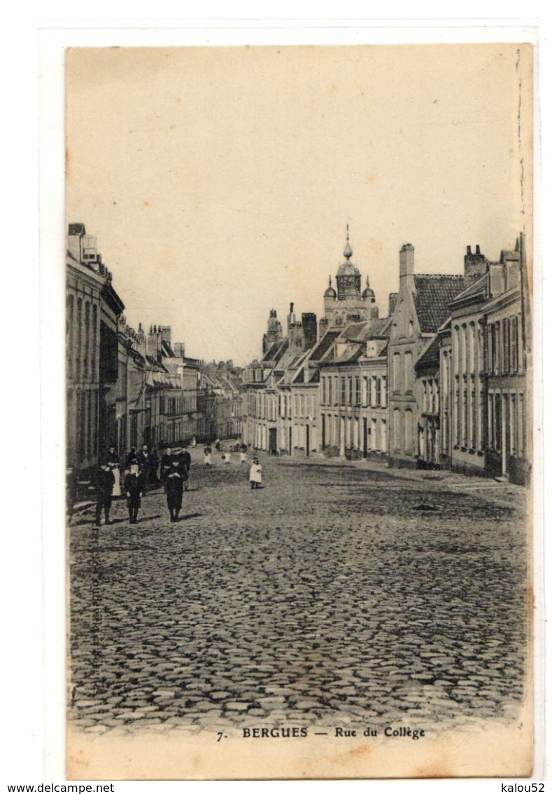 BERGUES    /         RUE DU COLLÈGE - Bergues