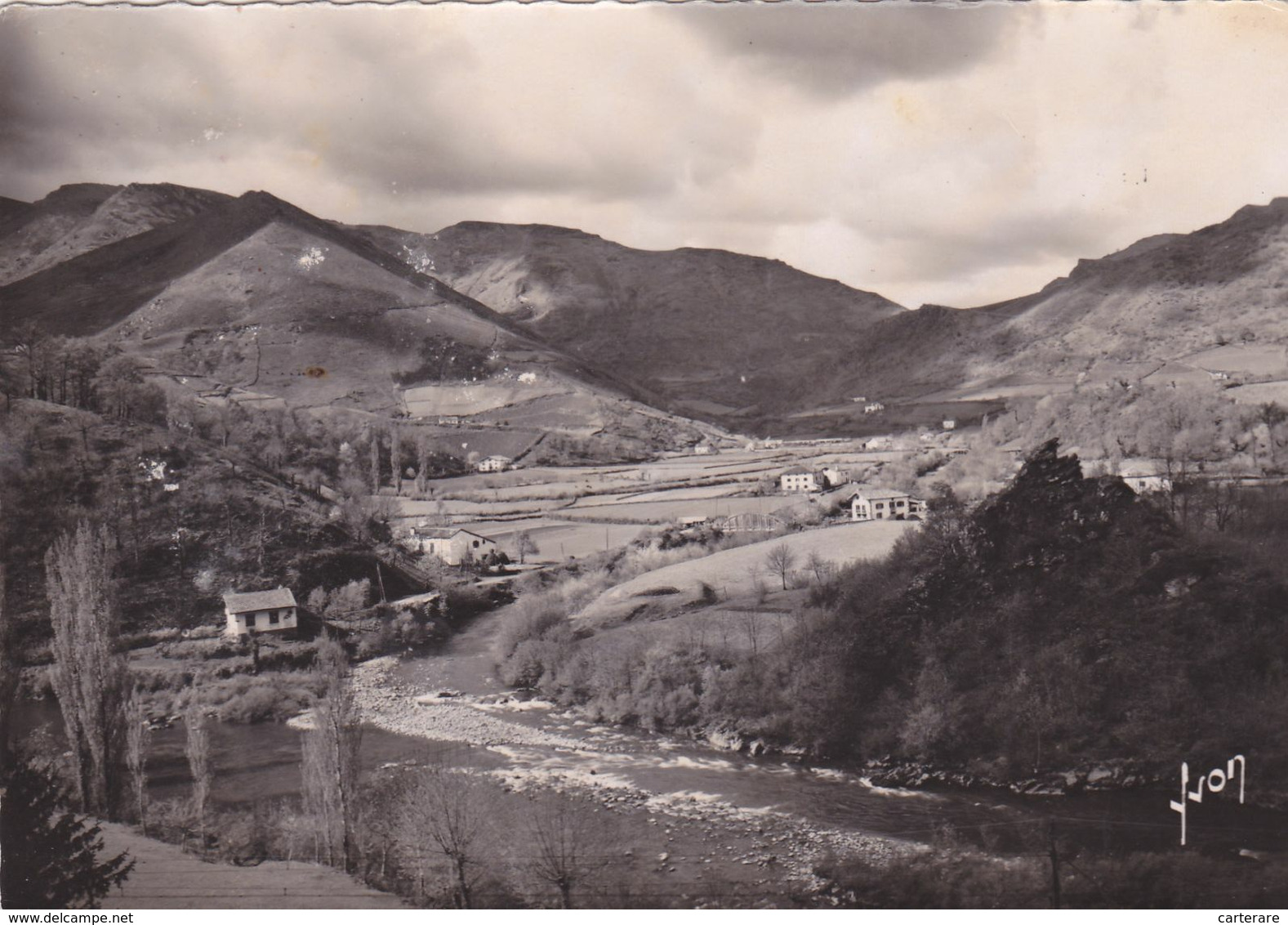 64,PYRENEES ATLANTIQUES,BIDARRAY,CARTE PHOTO YVON - Bidarray