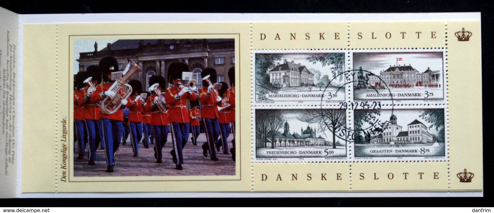 Denmark 1994 ERROR Variety  AFA 1066 Bx Bomb Against Marselisborg (O)  ( Lot 299 ) - Plaatfouten En Curiosa