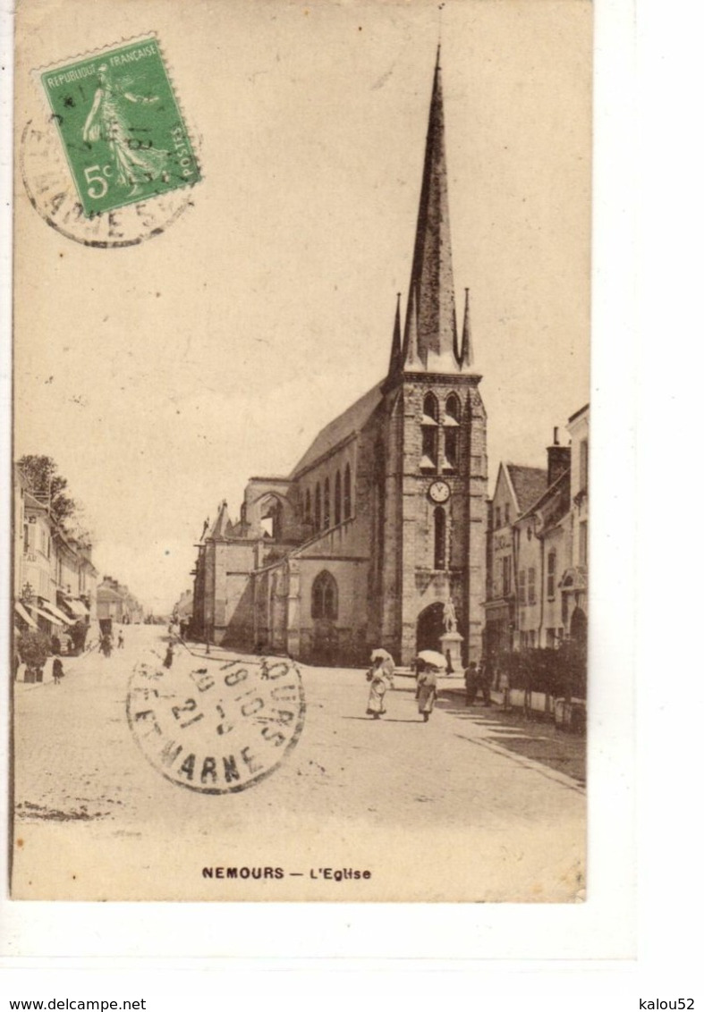 NEMOURS  /        L EGLISE - Nemours