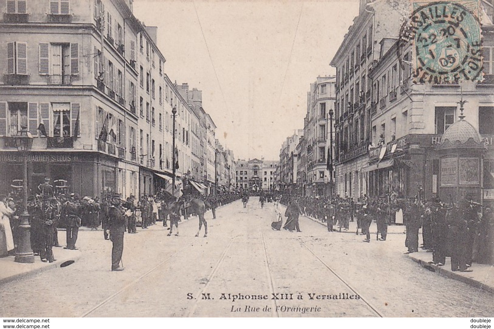 D78  S.M Alphonse XIII à VERSAILLES  La Rue De L'Orangerie - Versailles