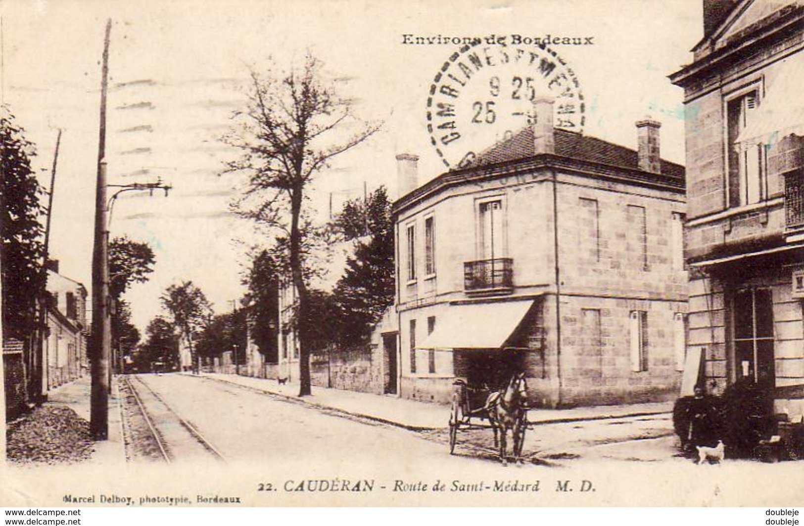 D33  CAUDERAN  Route De Saint- Medard  ..... - Altri & Non Classificati