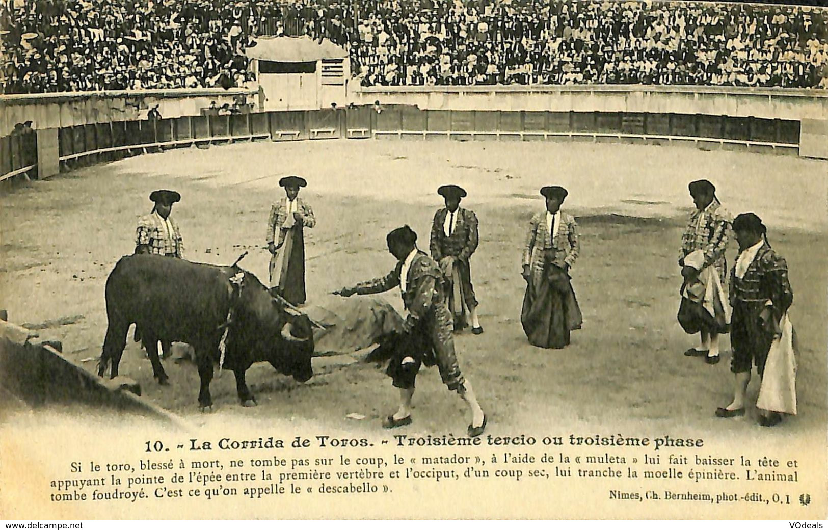 030 344 - CPA - Corrida - La Corrida De Toros - Troisième Tercio - Corrida