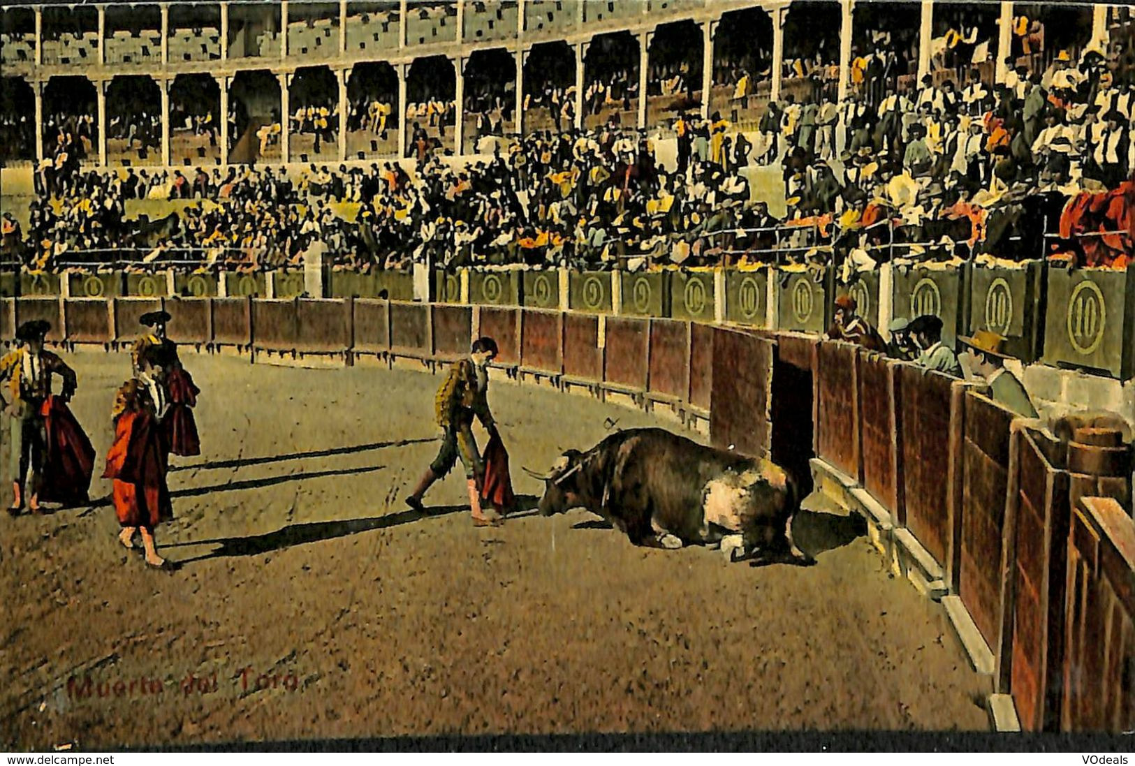 030 355 - CPA - Corrida - Muerta Del Toro - Corrida