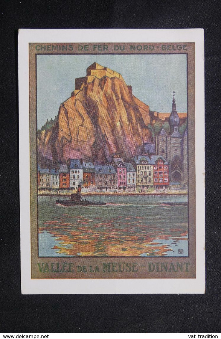 PUBLICITÉ - Carte Postale - Affiche Des Chemins De Fer Du Nord - Belge - Vallée De La Meuse  - L 70948 - Advertising