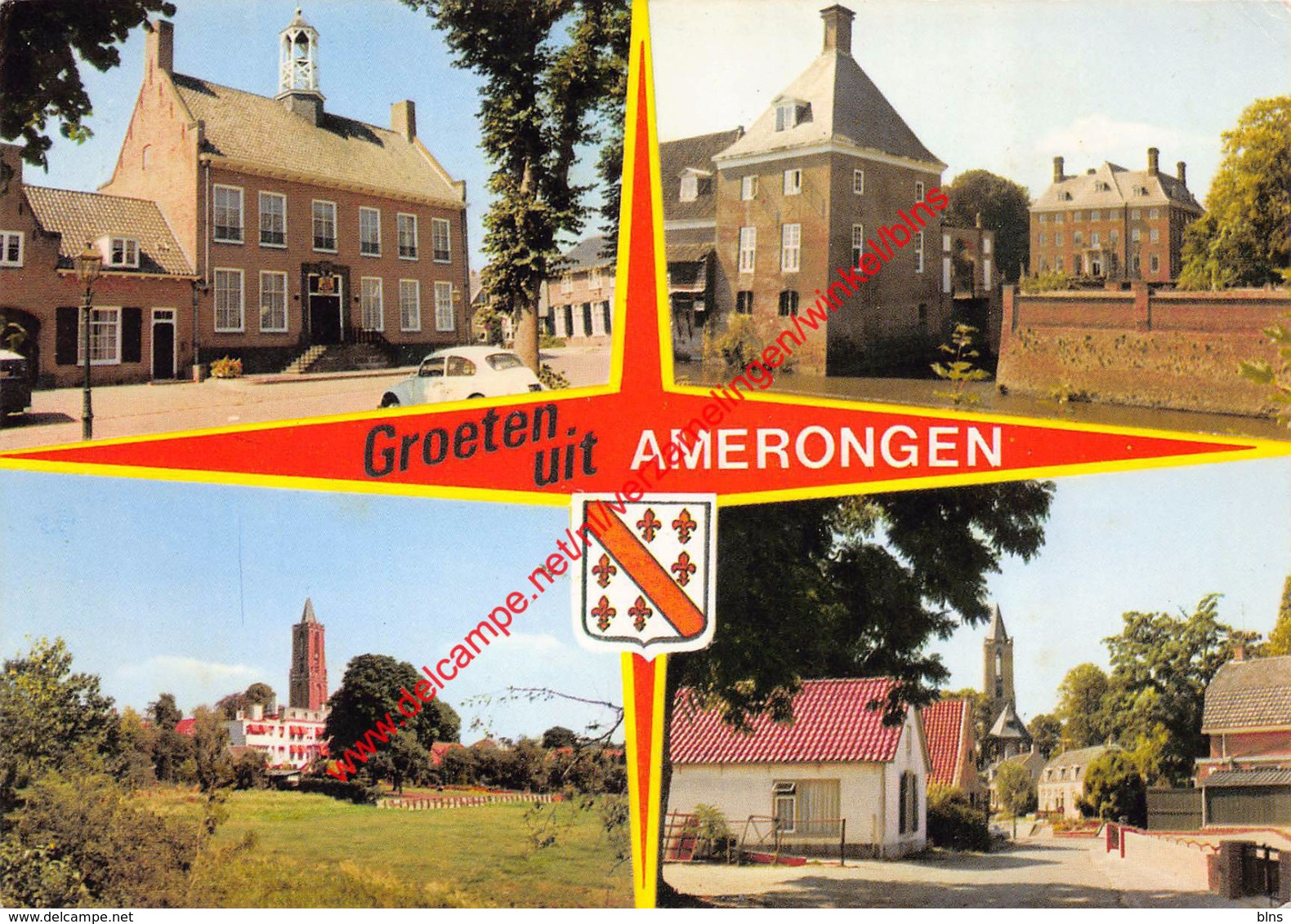 AMERONGEN - lot van 21 postkaarten