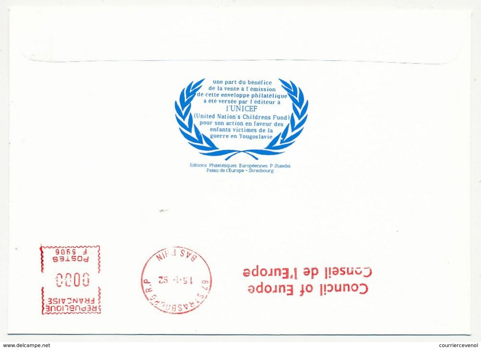 CROATIE - Enveloppe "La C.E.E. Reconnait L'indépendance De La Slovénie Et De La Croatie" 02/04/1991 ZAGREB - Kroatië