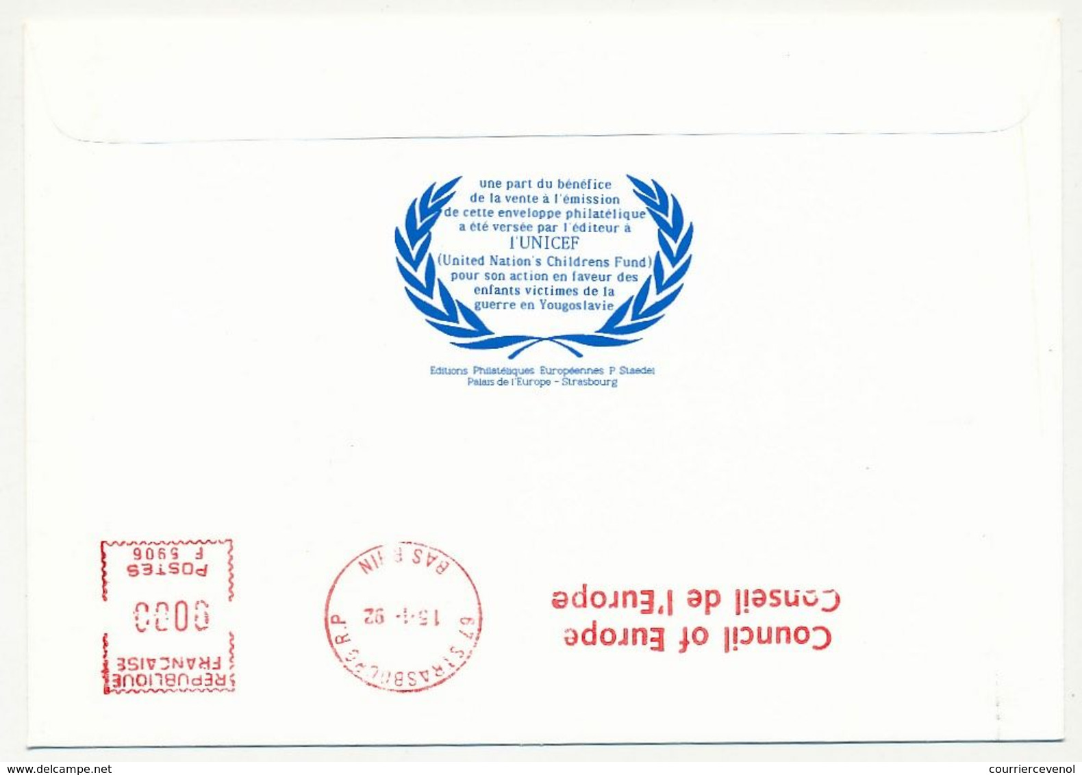 CROATIE - Enveloppe "La C.E.E. Reconnait L'indépendance De La Slovénie Et De La Croatie" 16/05/1991 ZAGREB - Croatie