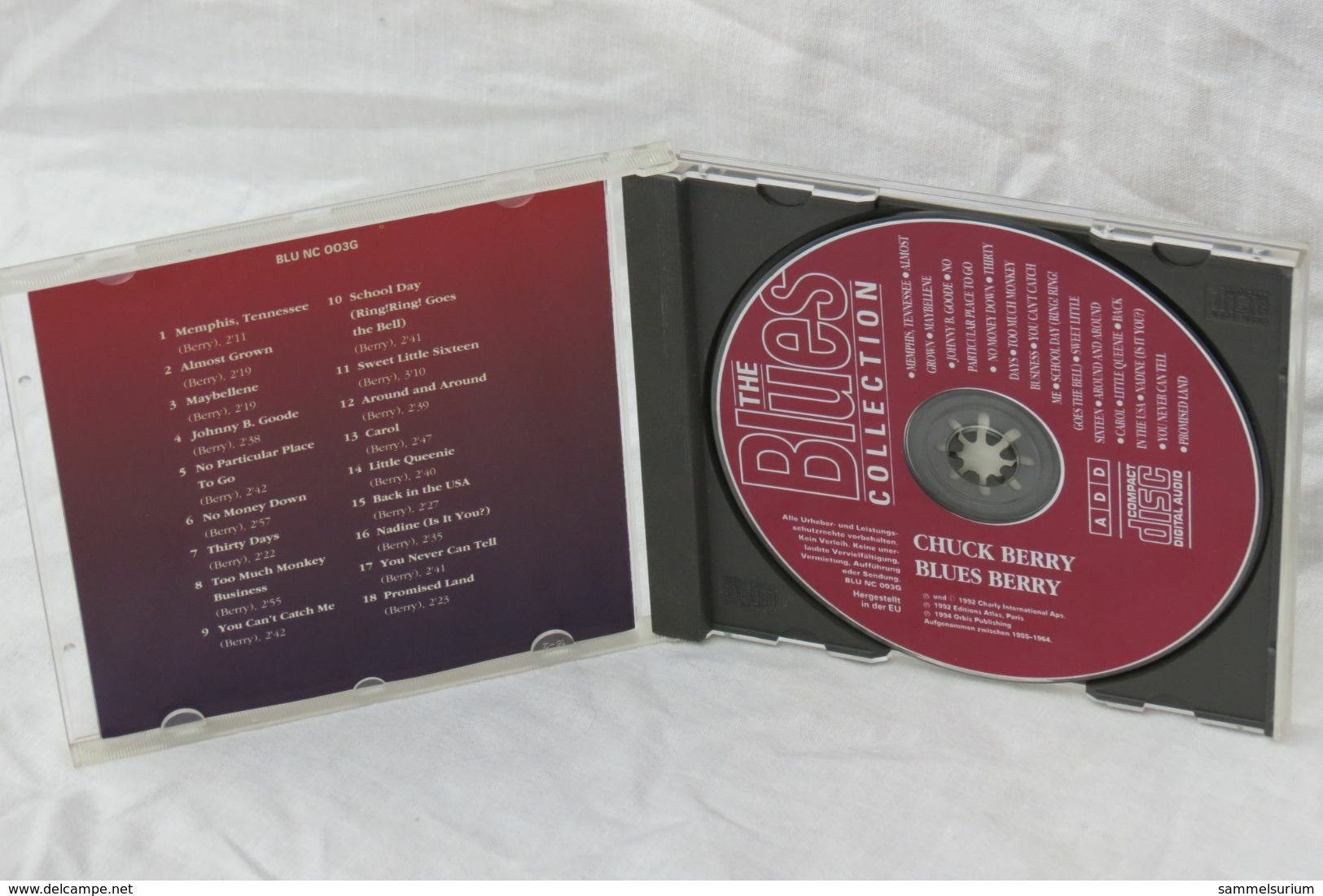 CD "Chuck Berry" Blues Berry, Aus Der Blues Collection, Ausgabe 3 - Blues