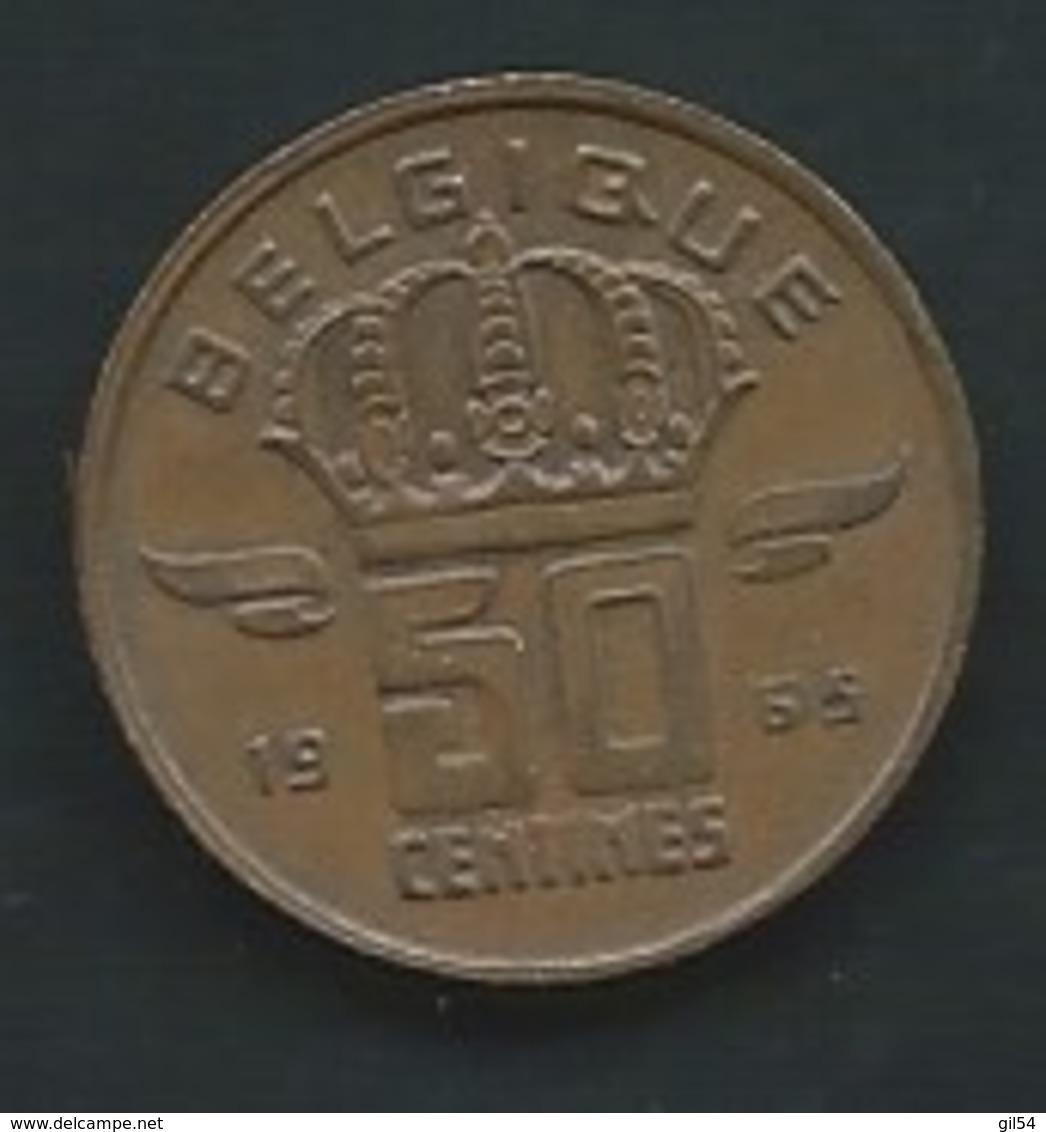 Belgique  50 Centimes 1965 Type Mineur -  Laup 13608 - 50 Cent