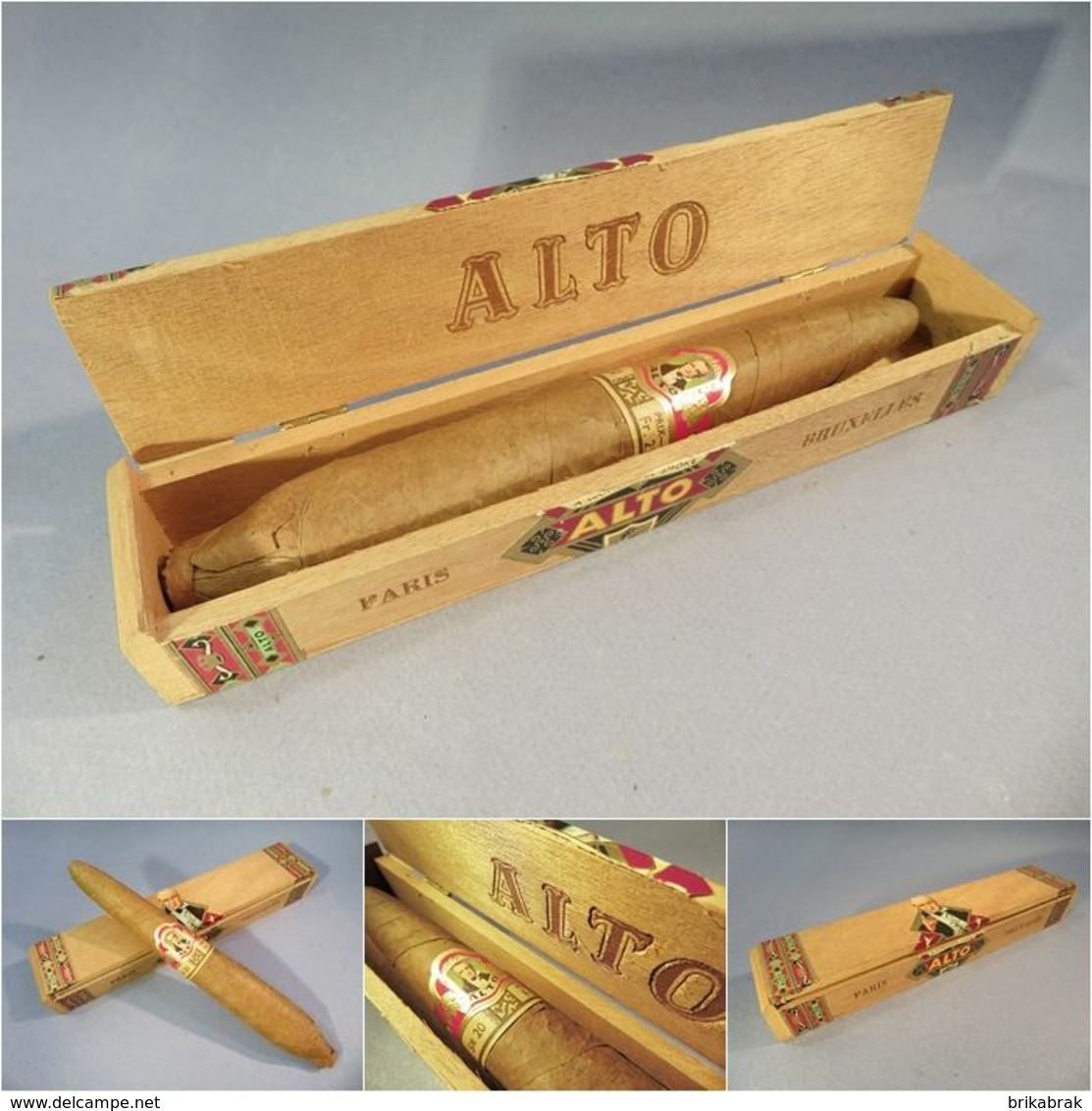 CIGARE ALTO DANS SA BOITE + Tabac Fumeur - Cigar Knife