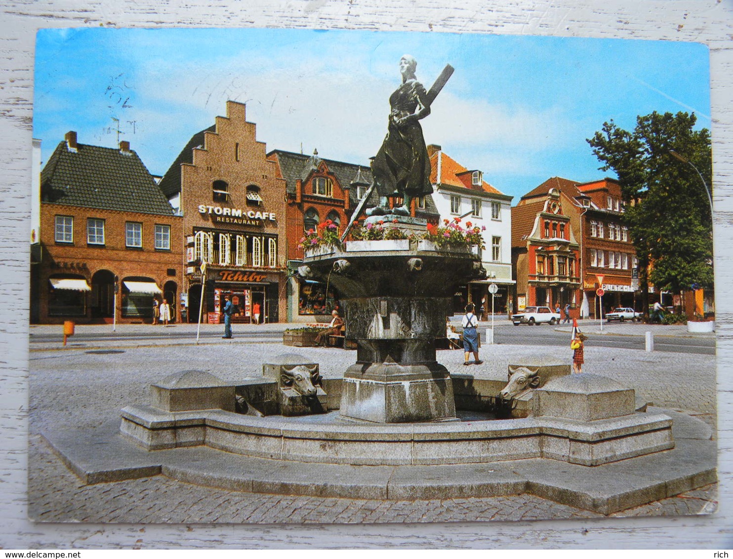 CPM ALLEMAGNE - HUSUM/NORDSEE - Markt Mit Tine - Husum