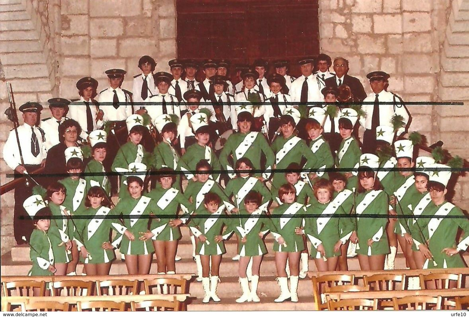 18 - AUBETERRE SUR DRONNE - PHOTO DES MAJORETTES - Música Y Músicos