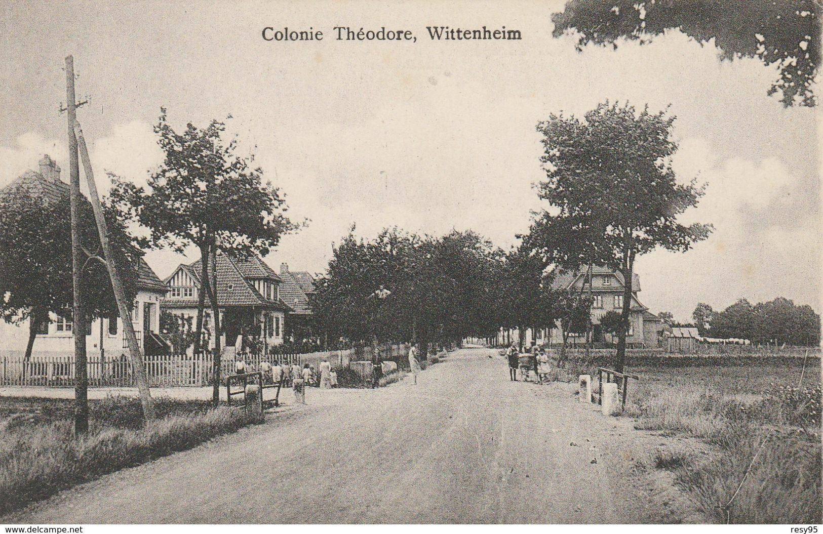 68 -WITTENNHEIM -Colonie Théodore- - Wittenheim